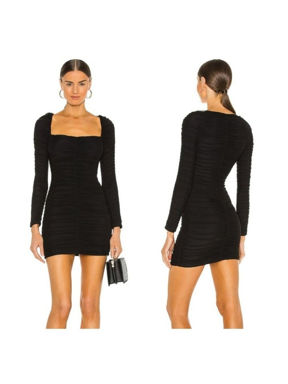 Michael Costello x REVOLVE Franky Mini Dress - Black